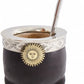 MATE IMPERIAL SOL DE MAYO PREMIUM + BOMBILLA PICO DE LORO