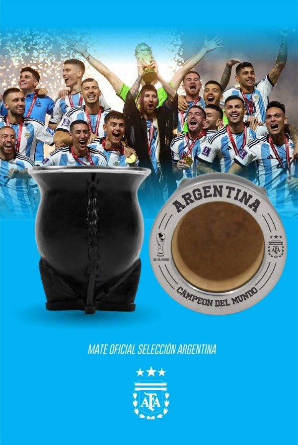 MATE ARGENTINA WORLD CHAMPION