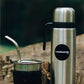 SET DE MATE IMPERIAL + BOMBILLA ALPACA + TERMO MEDIA MANIJA
