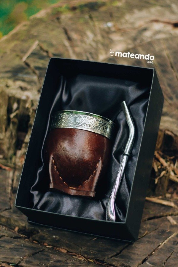 Mate Imperial PREMIUM LISO (GUARDA ABSTRACTA) + BOMBILLA DE REGALO