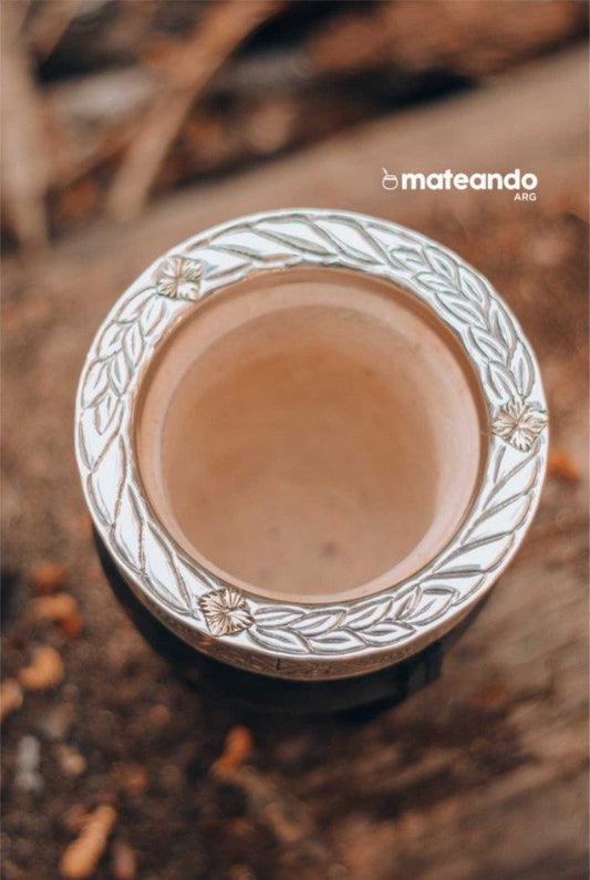 MATE IMPERIAL PREMIUM CINCELADO + BOMBILLA DE REGALO